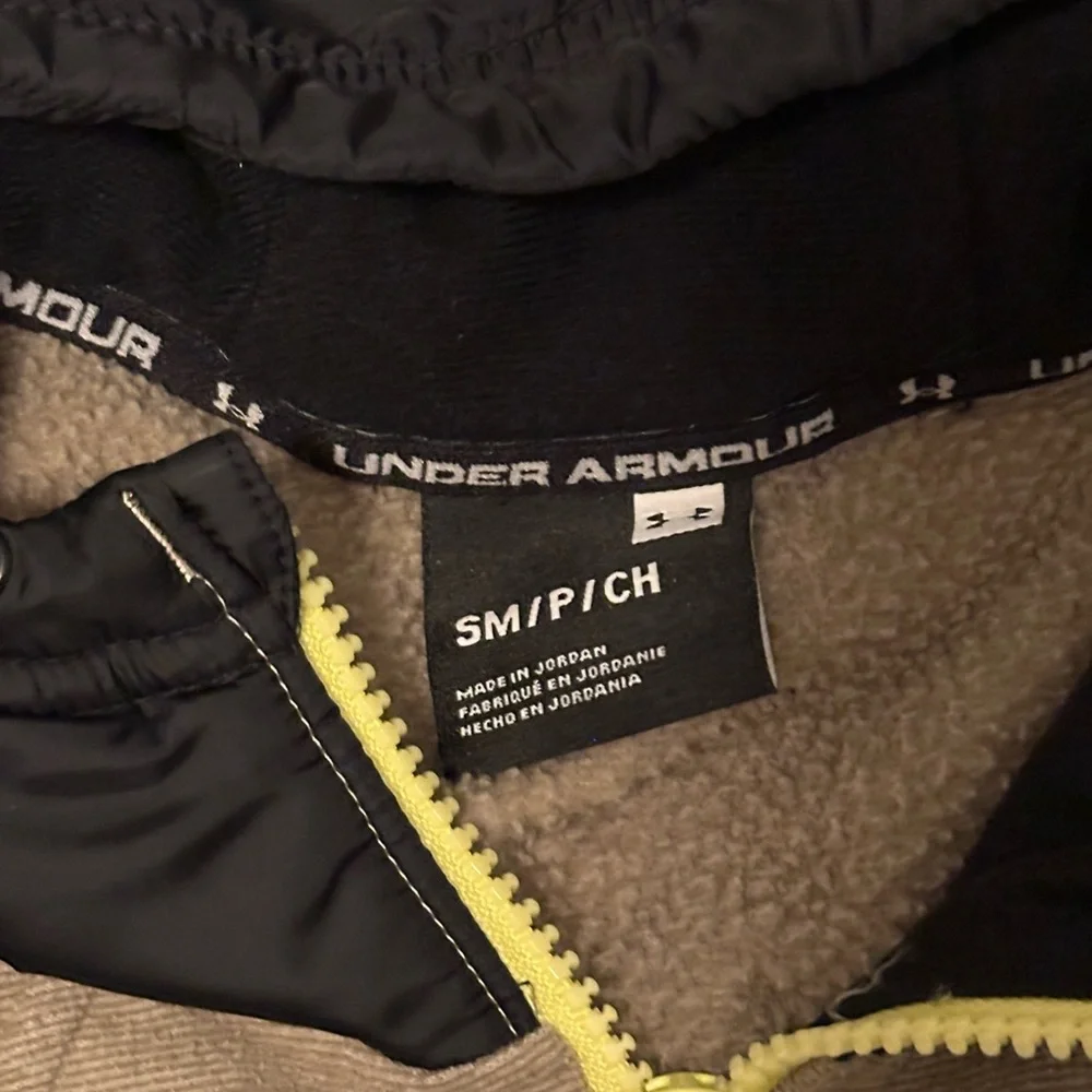 Under Armour Men Sportstyle Microfleece Jacket City Khaki - Picture 3 of 3